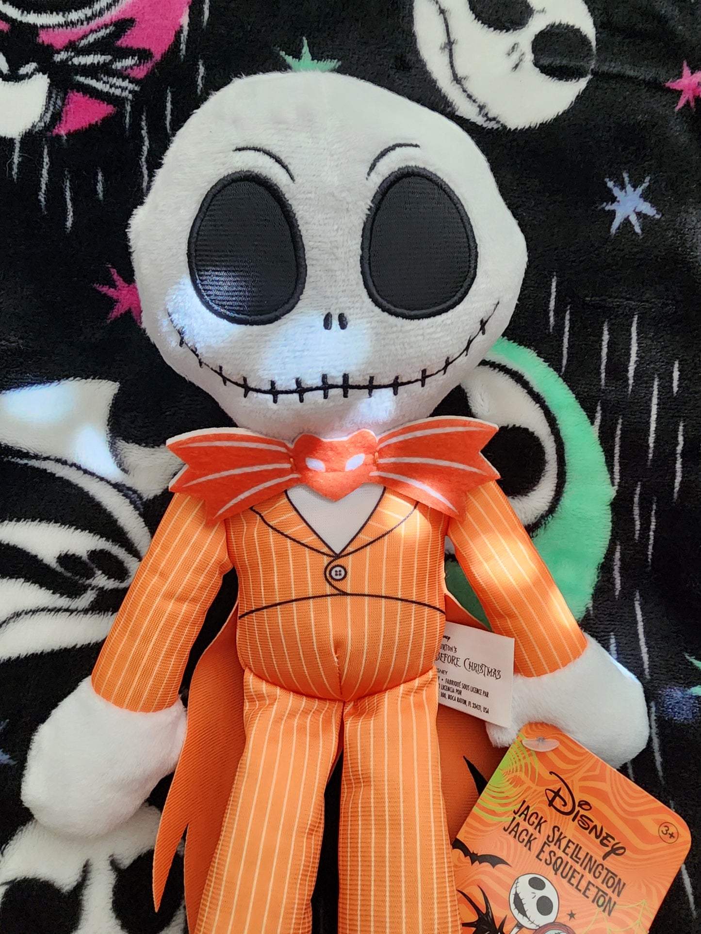 Disney Nightmare Before Christmas Jack Skellington Plush Doll