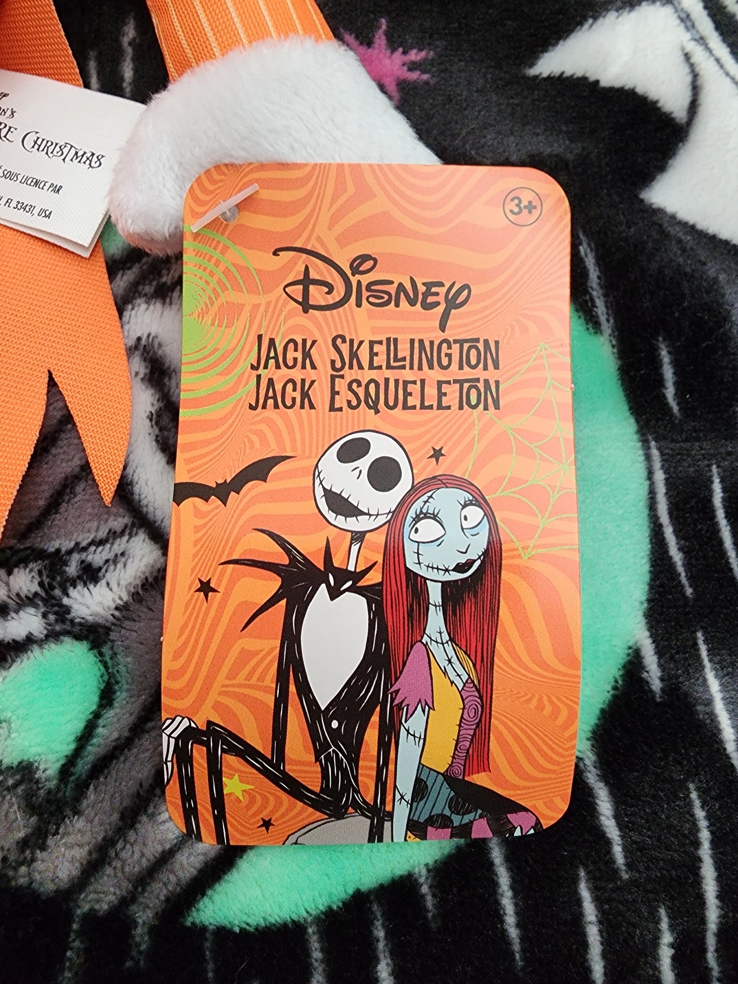 Disney Nightmare Before Christmas Jack Skellington Plush Doll