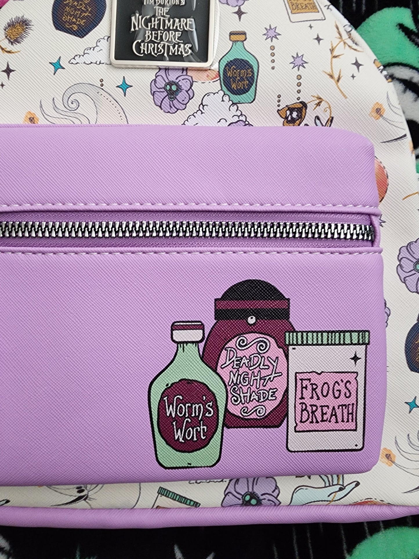 Disney Nightmare Before Christmas Sally Potions Backpack