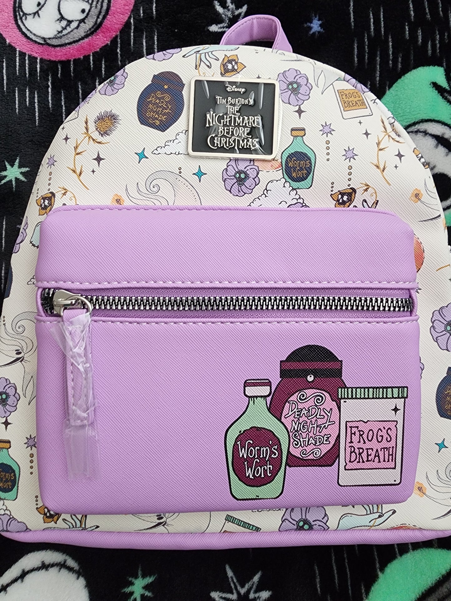 Disney Nightmare Before Christmas Sally Potions Backpack