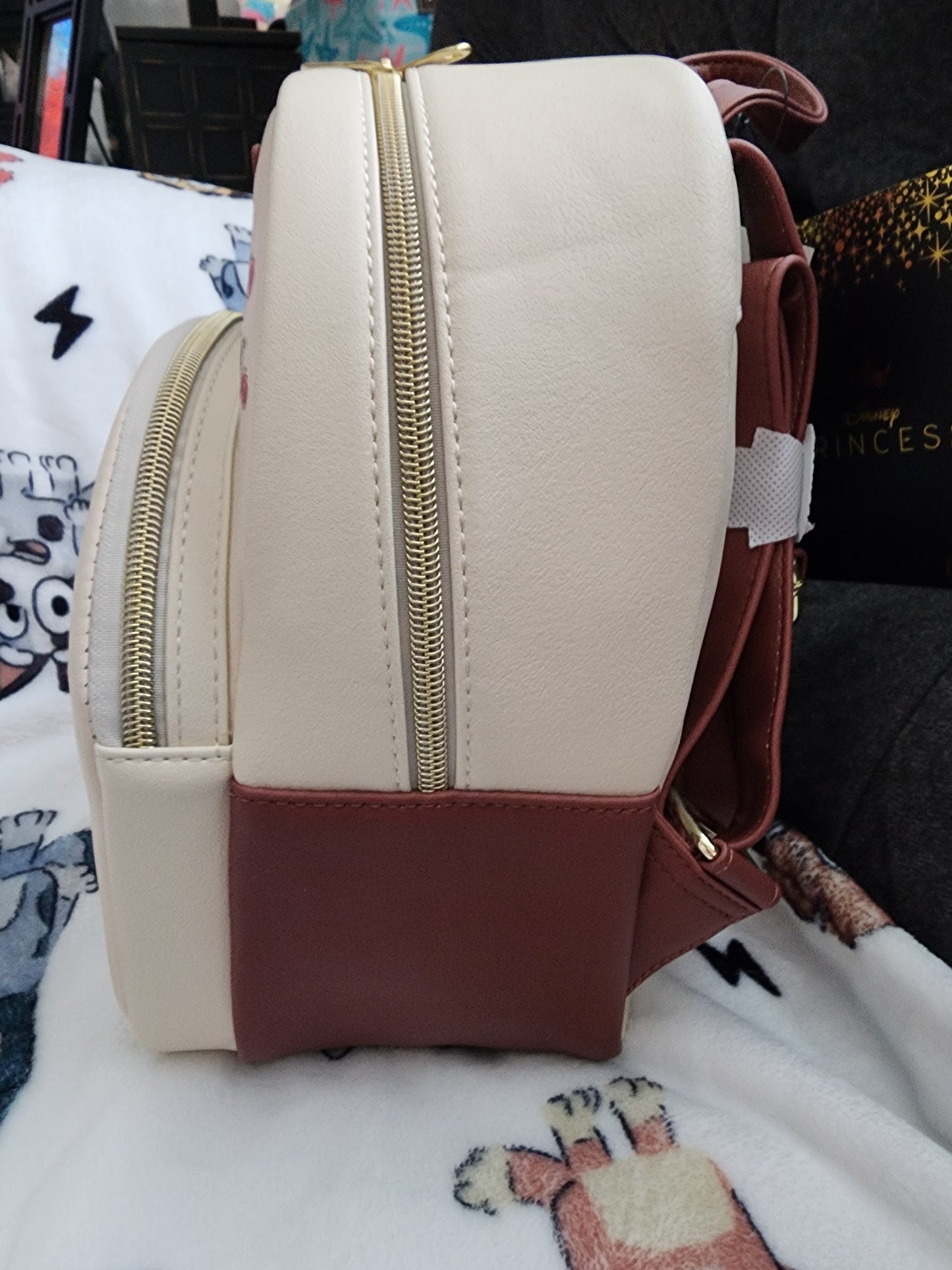 Loungefly Disney Beauty and the Beast Roses Backpack