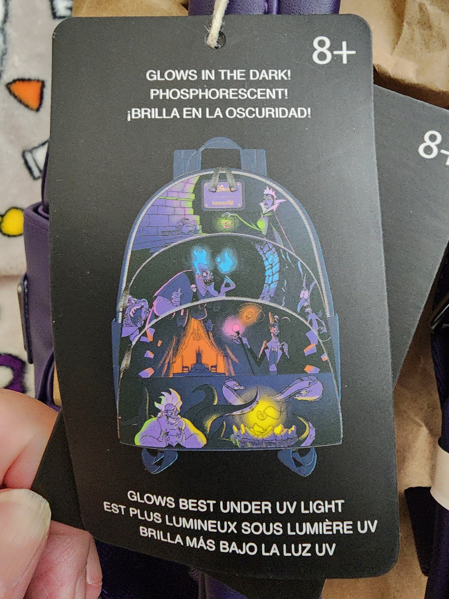 Loungefly Disney Villains Movie Scene Backpack