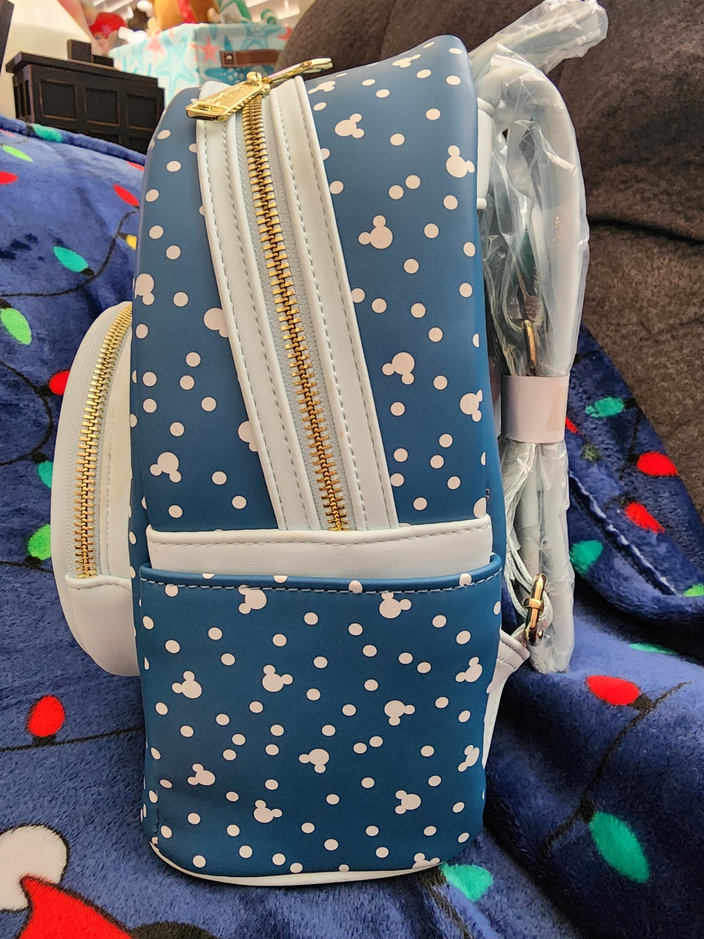 Loungefly Disney Mickey & Minnie Snowmen Backpack