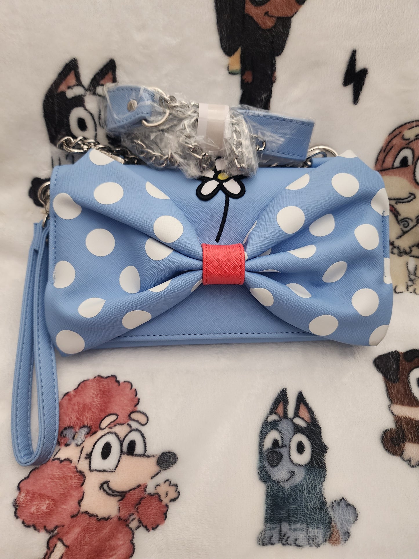 Loungefly Disney Minnie Mouse Crossbody Bag/Wristlet