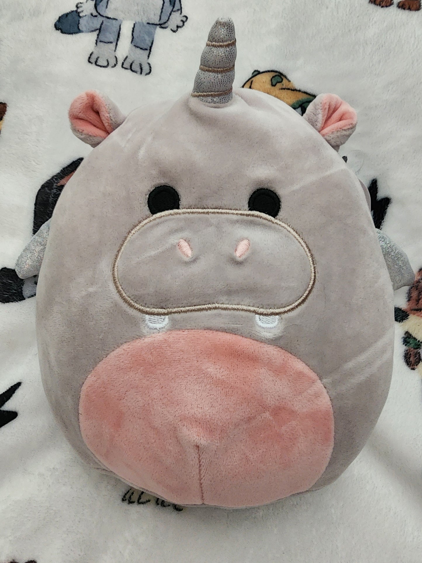 Squishmallows Haizley the Unicorn Hippo Plush