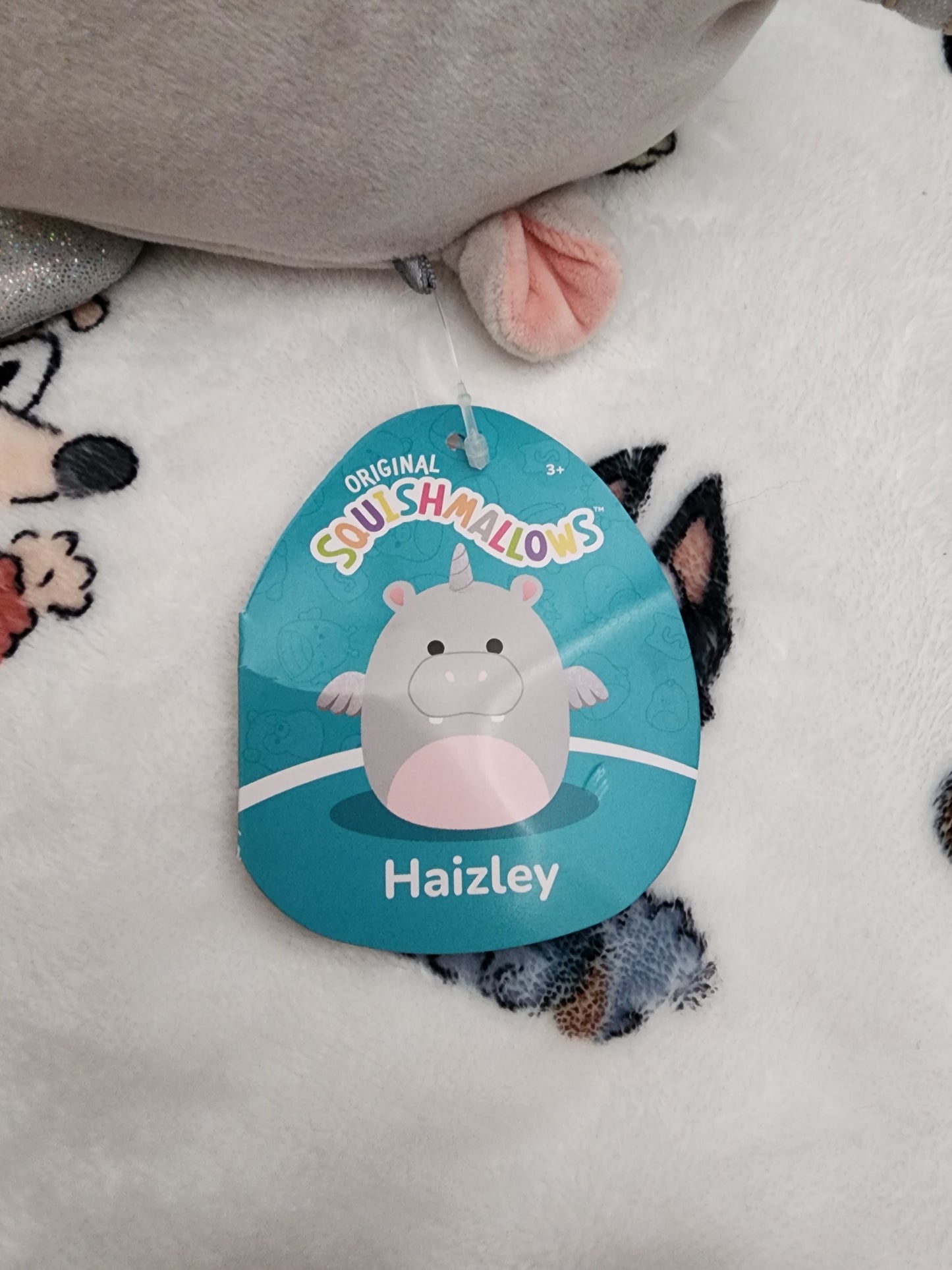 Squishmallows Haizley the Unicorn Hippo Plush