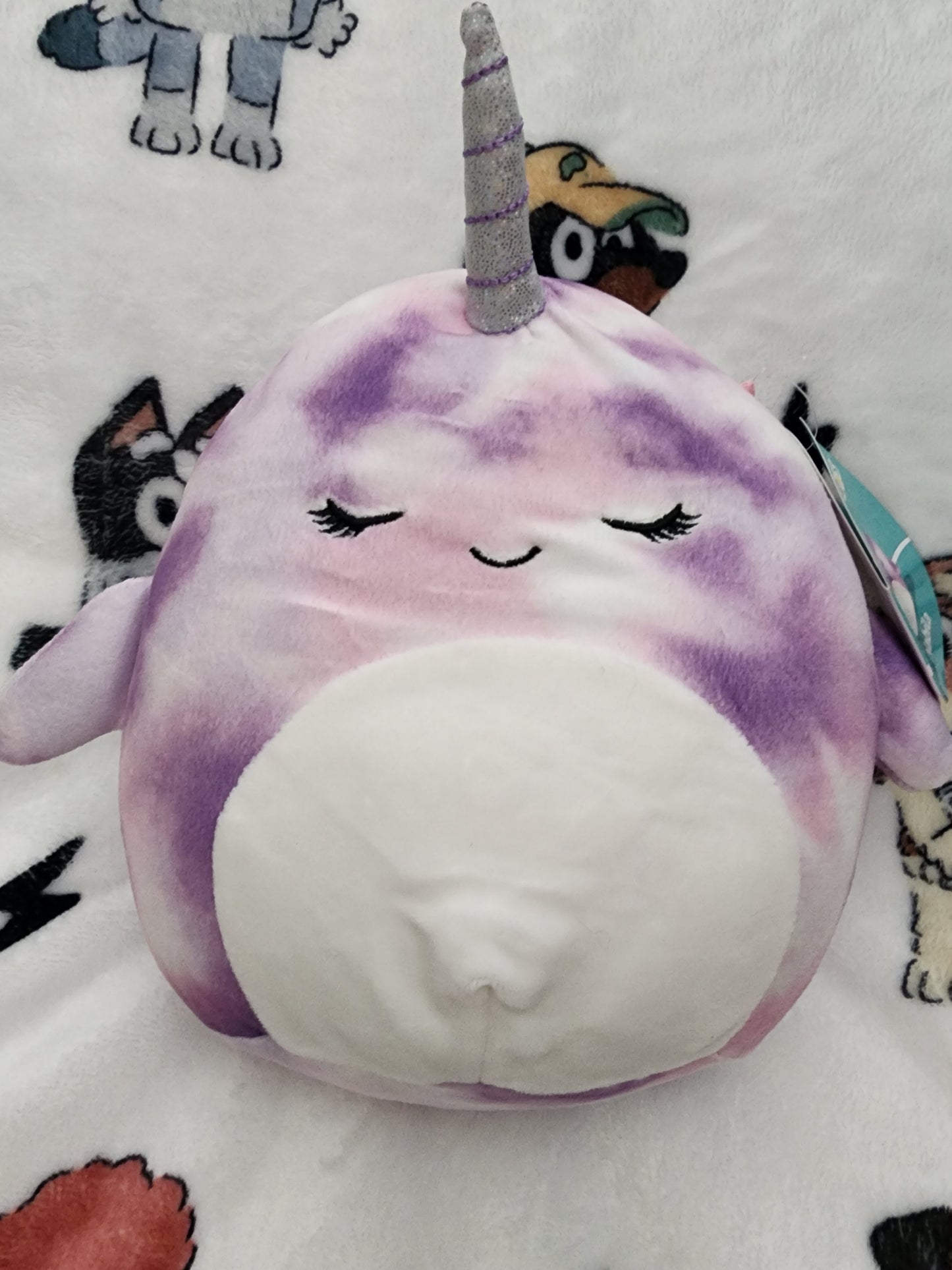 Squishmallows Nabila a Narwhal Plush