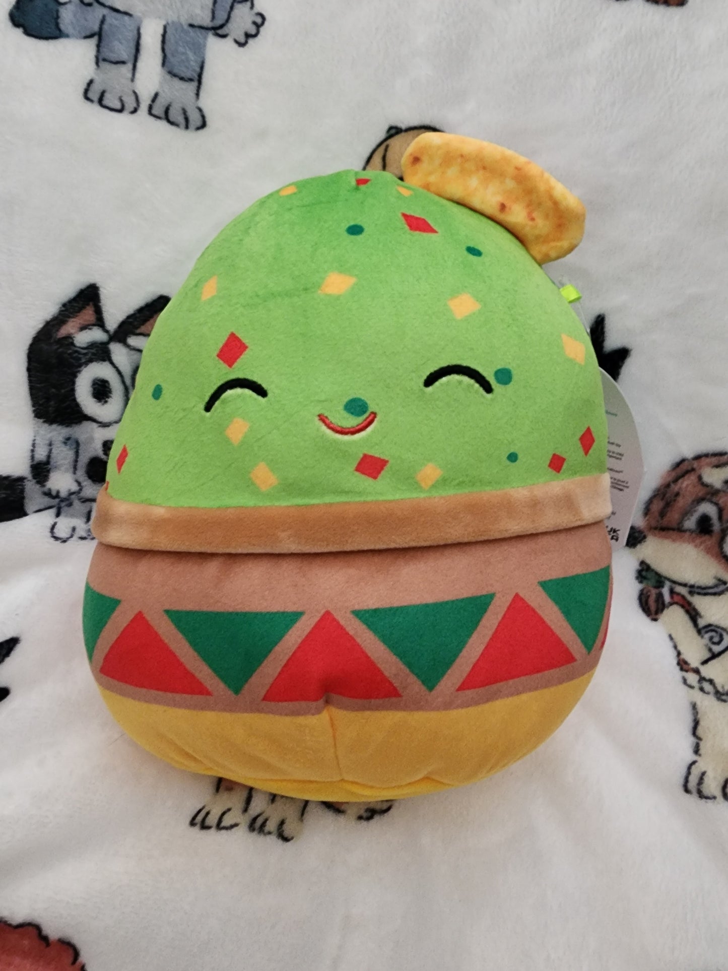 Squishmallows Gideon Chips and Guacamole Plush