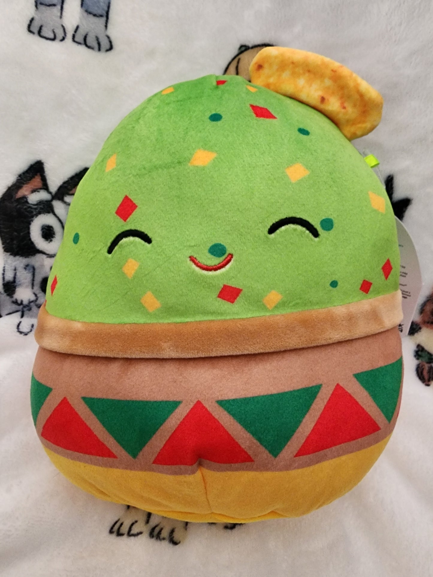 Squishmallows Gideon Chips and Guacamole Plush