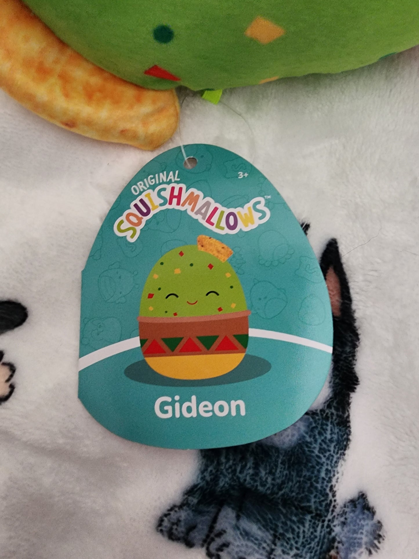 Squishmallows Gideon Chips and Guacamole Plush