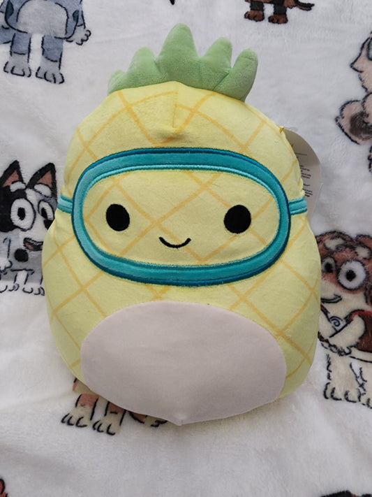 Squishmallows Maui Snorkeling Pineapple Plush