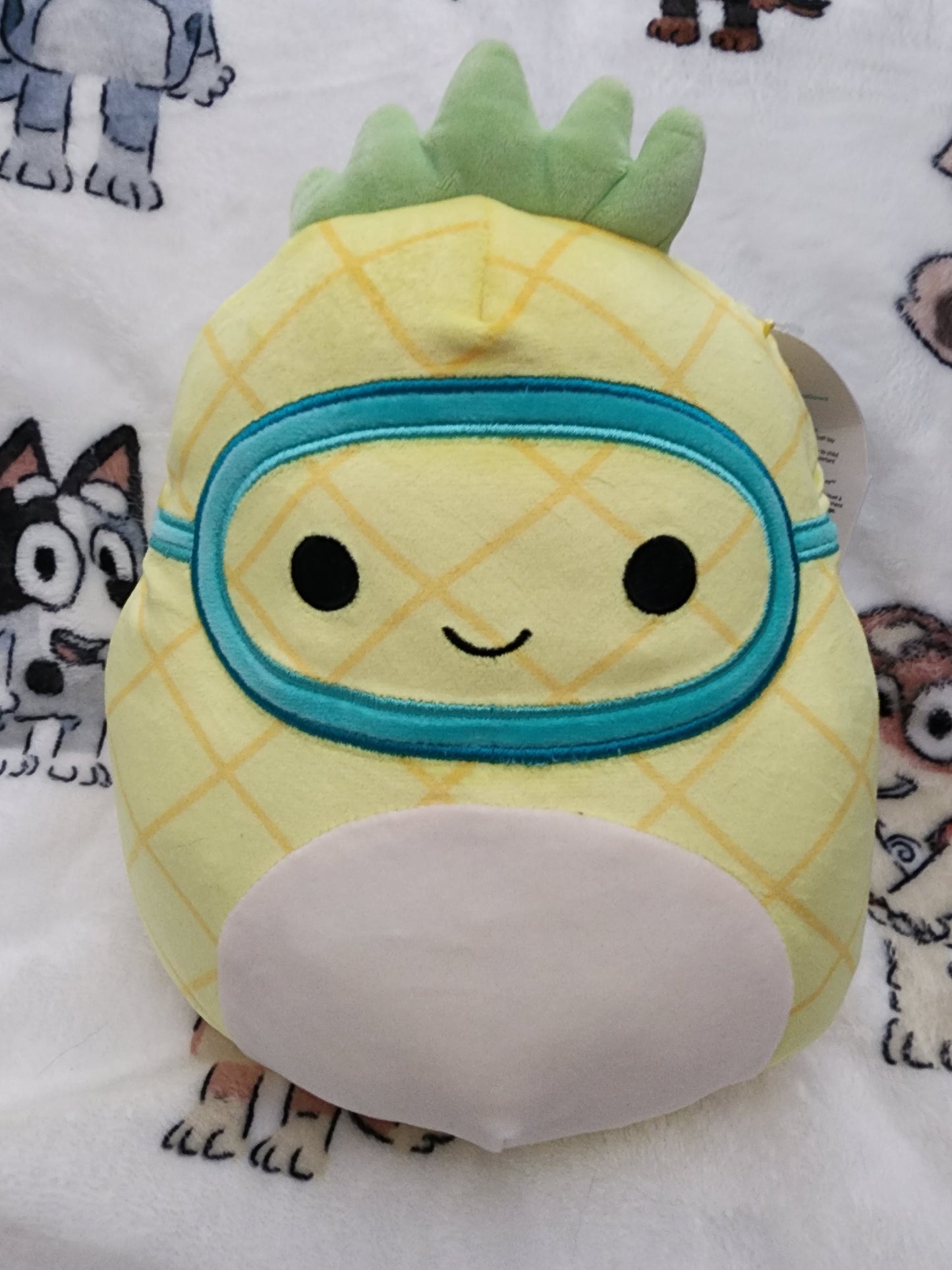 Squishmallows Maui Snorkeling Pineapple Plush