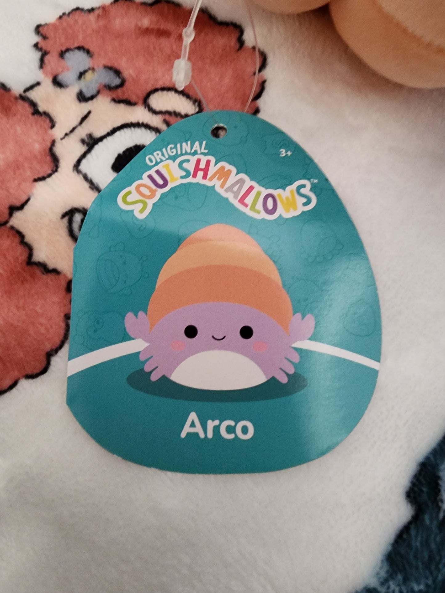 Squishmallows Arco the Hermit Crab Plush