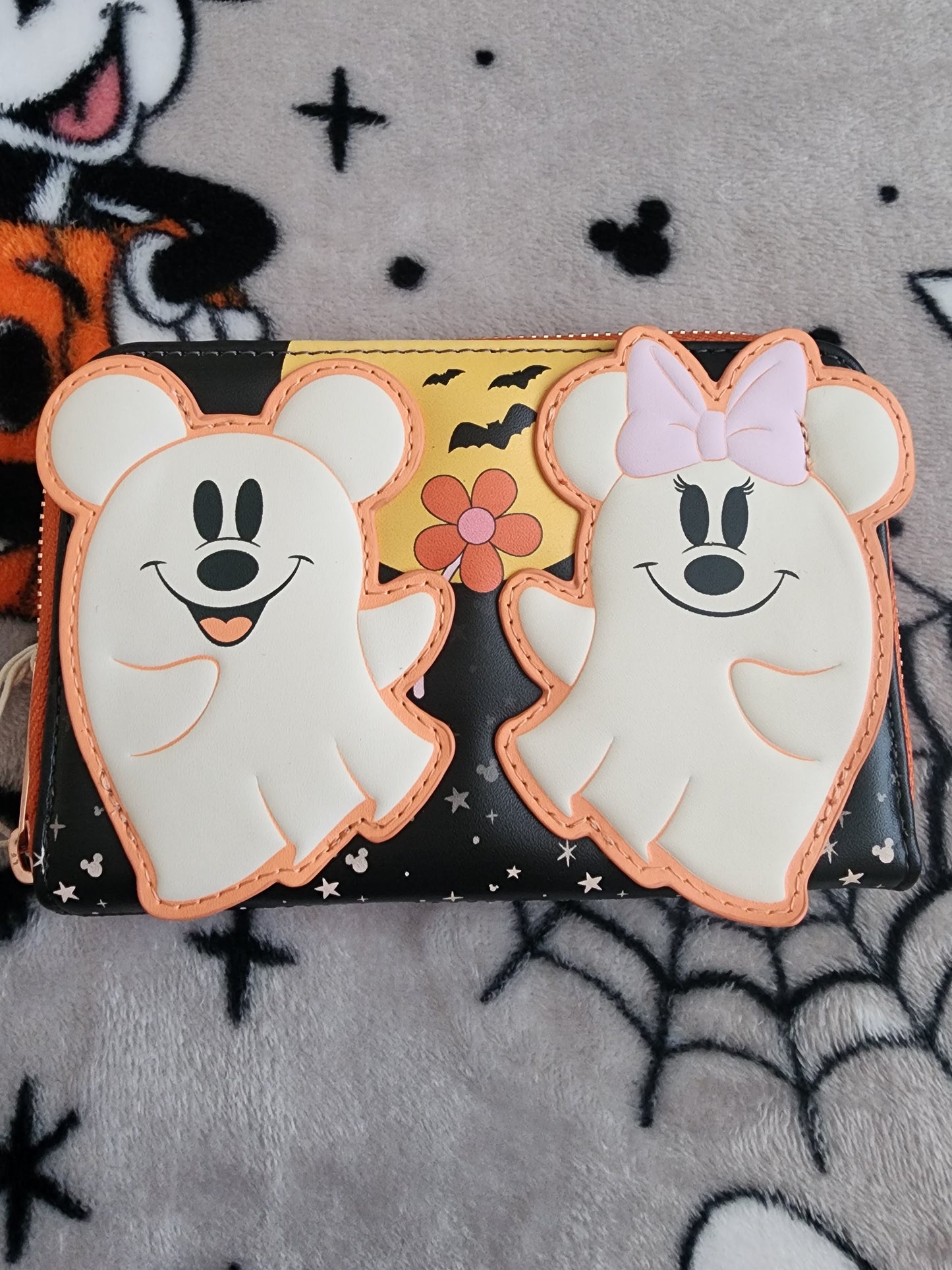 Loungefly Disney Mickey and Minnie Mouse as Ghosts Halloween Wallet