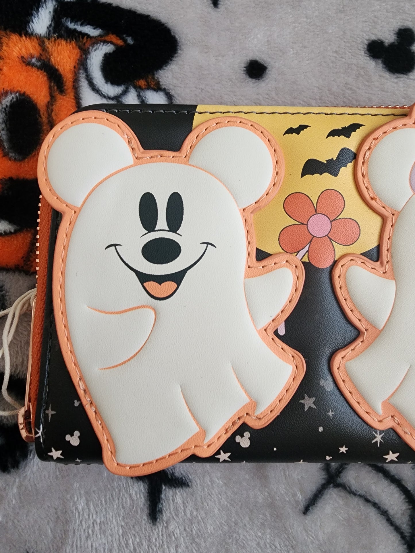 Loungefly Disney Mickey and Minnie Mouse as Ghosts Halloween Wallet