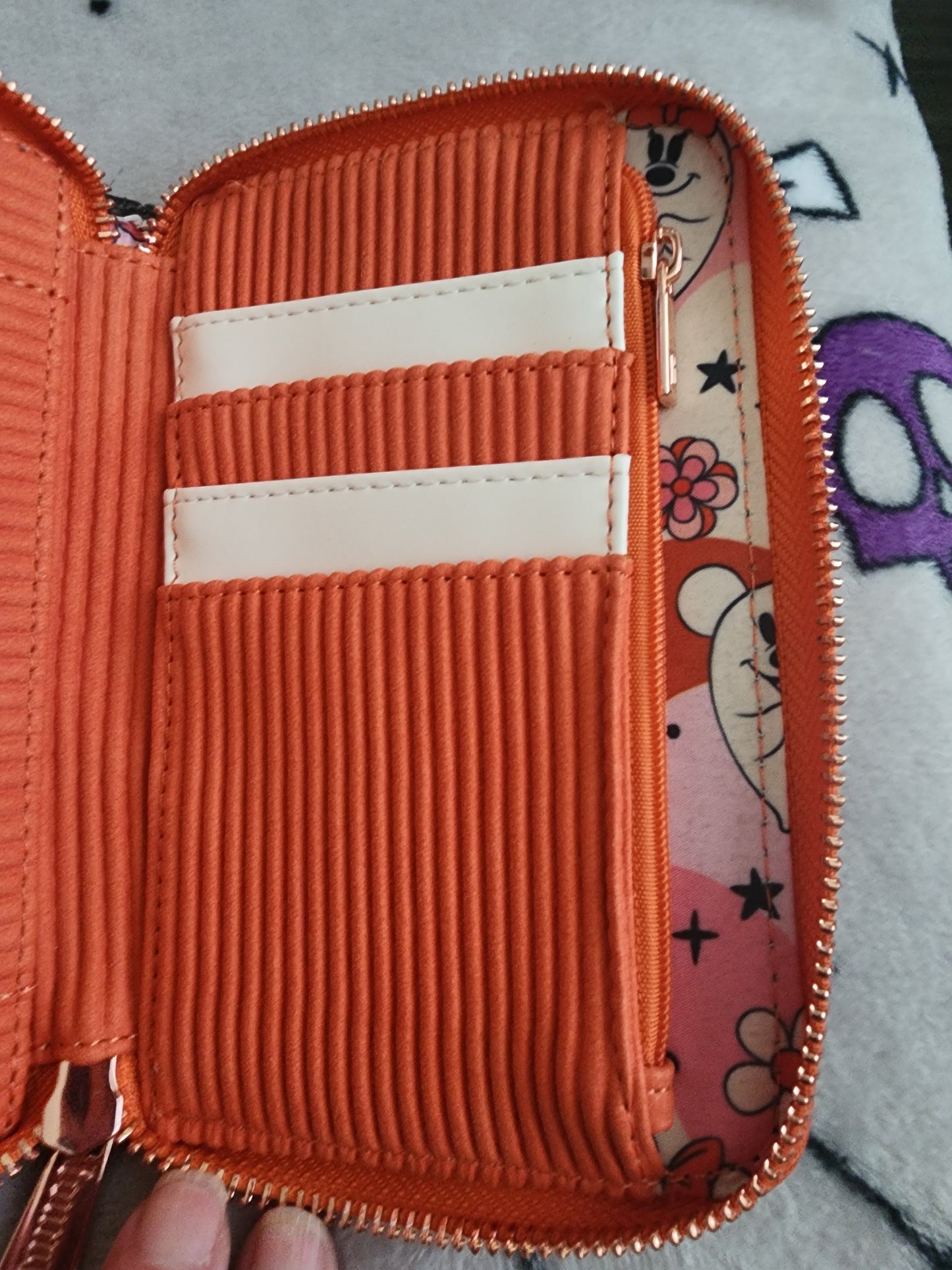 Loungefly Disney Mickey and Minnie Mouse as Ghosts Halloween Wallet