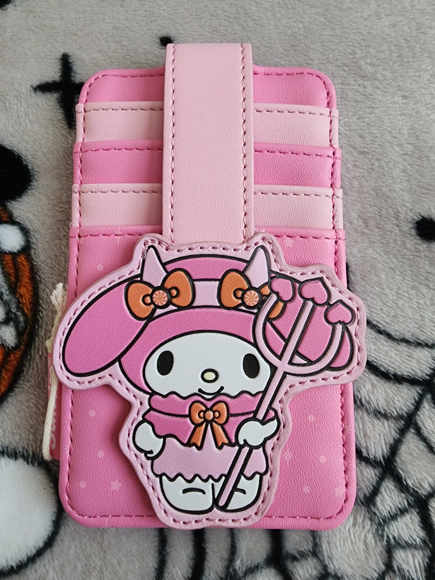 Loungefly Hello Kitty My Melody as a Cute Devil Exclusive Card Holder
