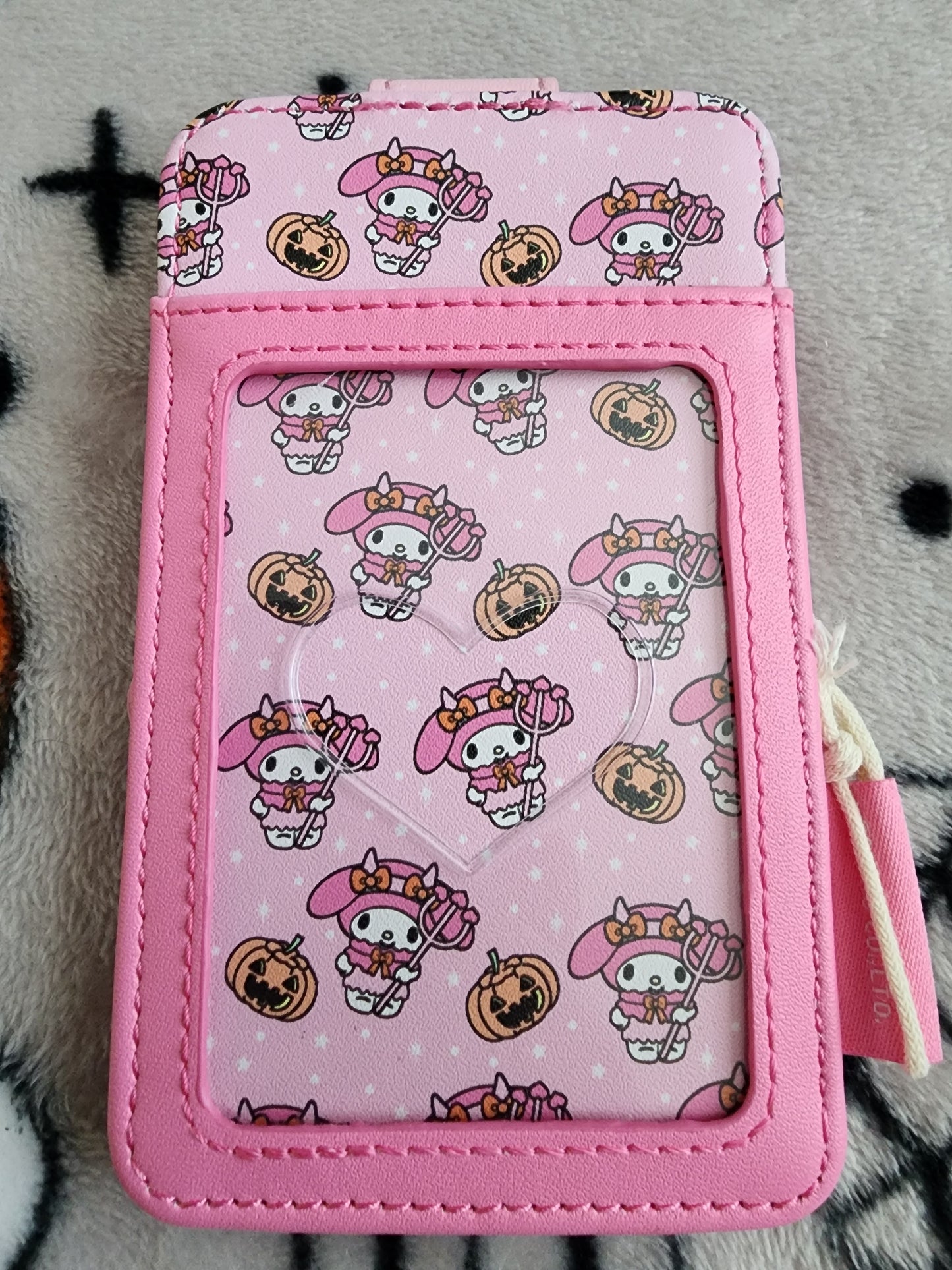 Loungefly Hello Kitty My Melody as a Cute Devil Exclusive Card Holder