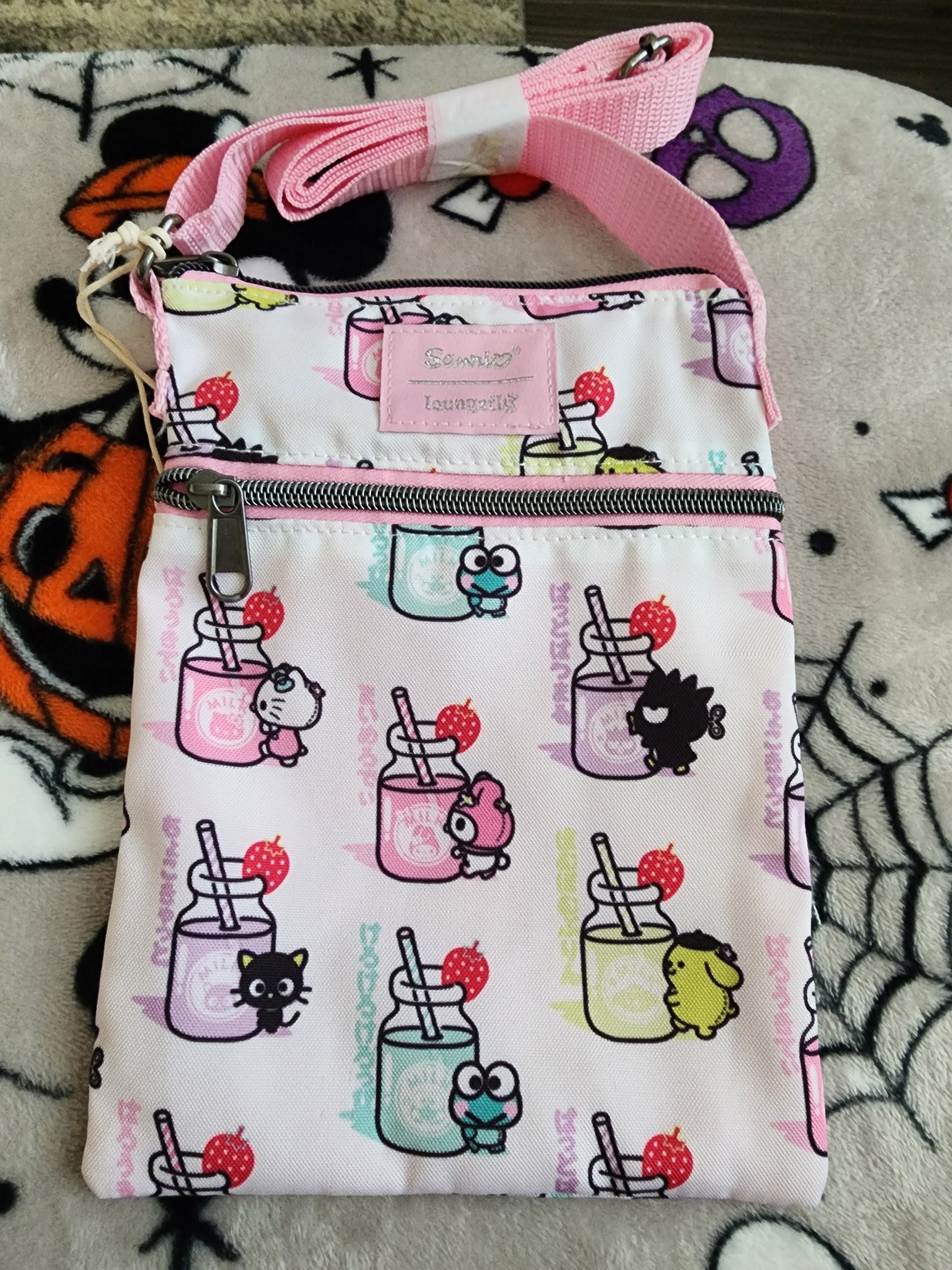 Loungefly Hello Kitty and Friends Drinks Crossbody Bag