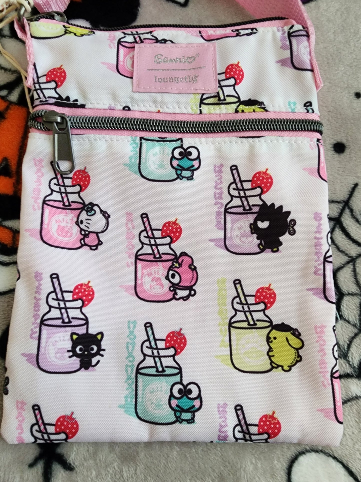 Loungefly Hello Kitty and Friends Drinks Crossbody Bag