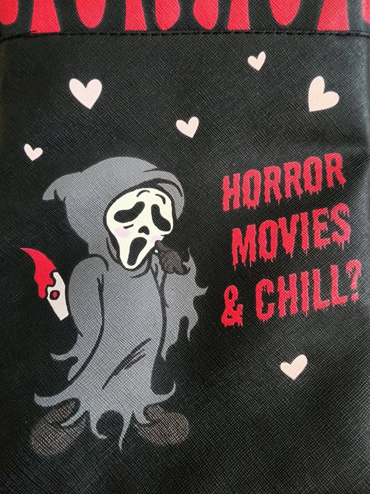 Ghost Face Horror Movie Crossbody Bag