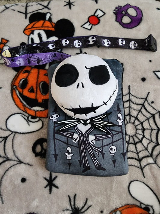 Disney Nightmare Before Christmas Jack Skellington Plush Lanyard