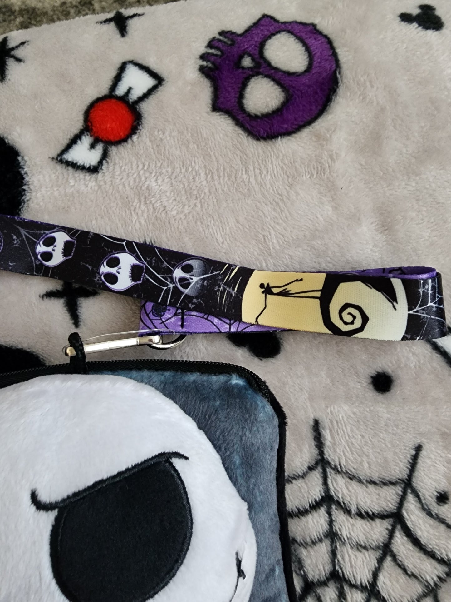 Disney Nightmare Before Christmas Jack Skellington Plush Lanyard