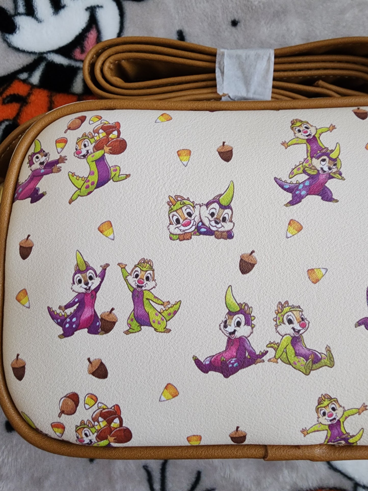 Loungefly Disney Chip and Dale as Monsters Fall Crossbody Bag