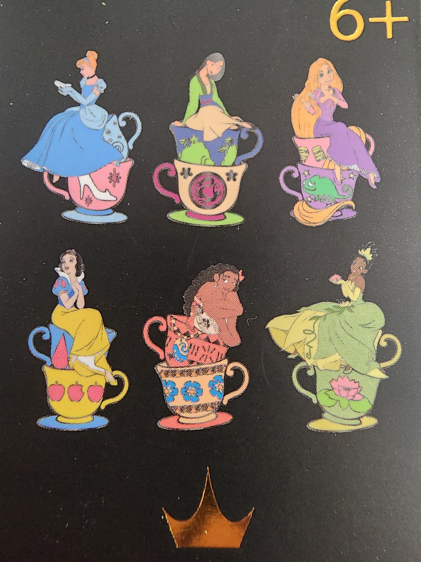 Loungefly Disney Princess Tea Cup Mystery Pins