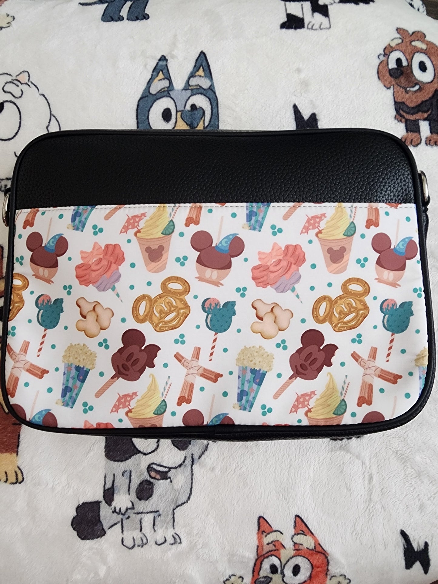 Ellie Sue Disneyland Park Snacks Crossbody Bag