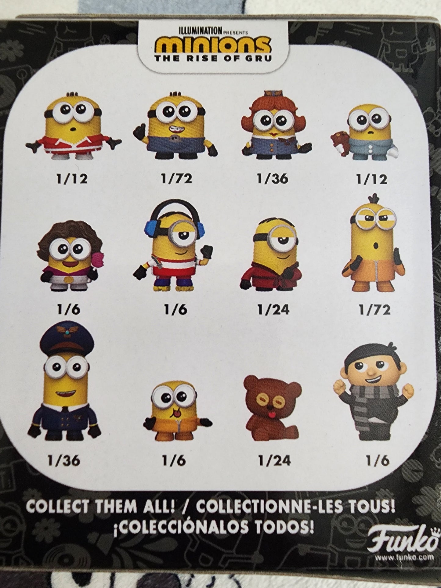 Funko Minis Despicable Me Rise of Gru Mystery Figures