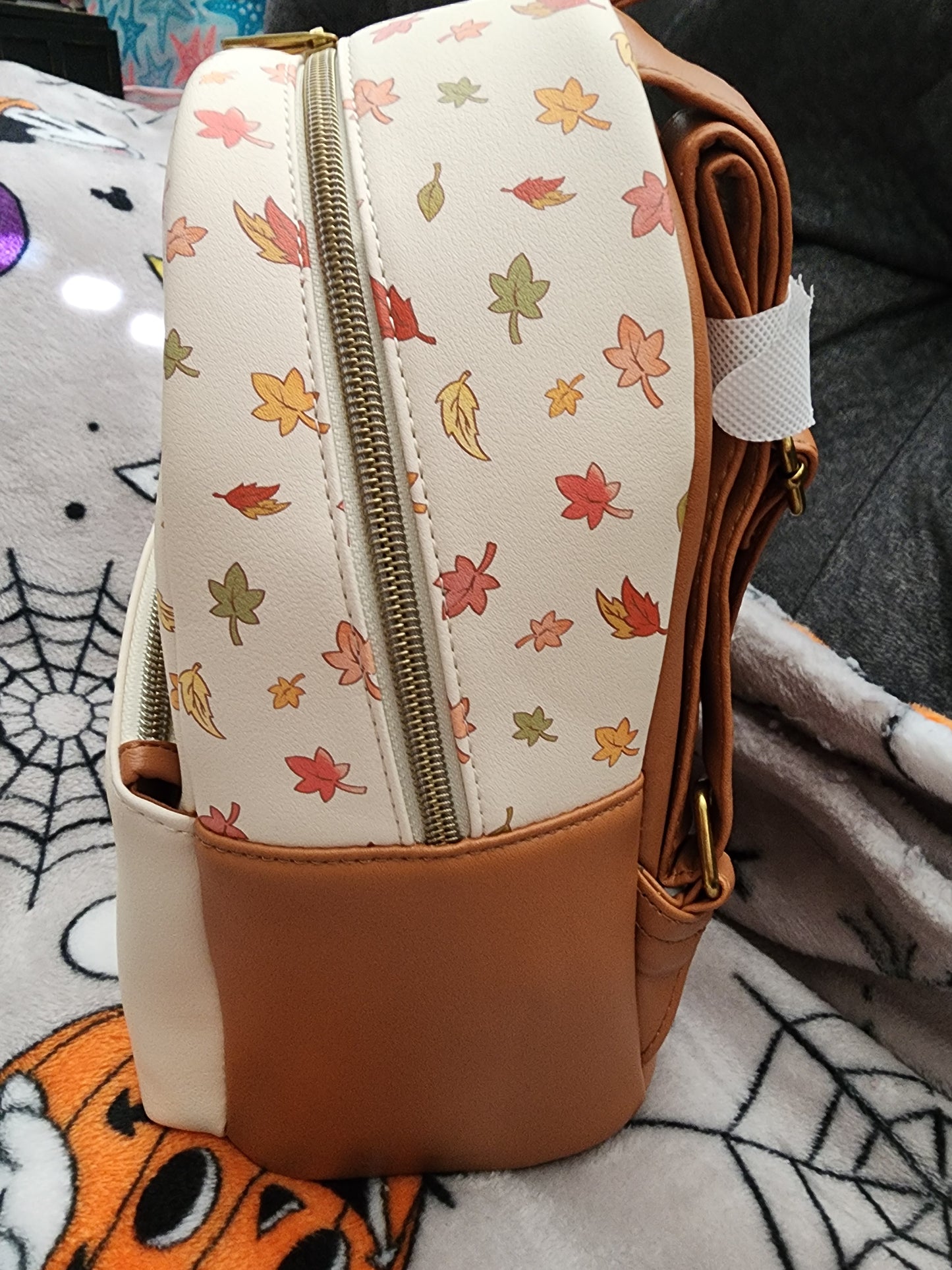 Loungefly Disney Mickey and Friends Fall Leaves Backpack