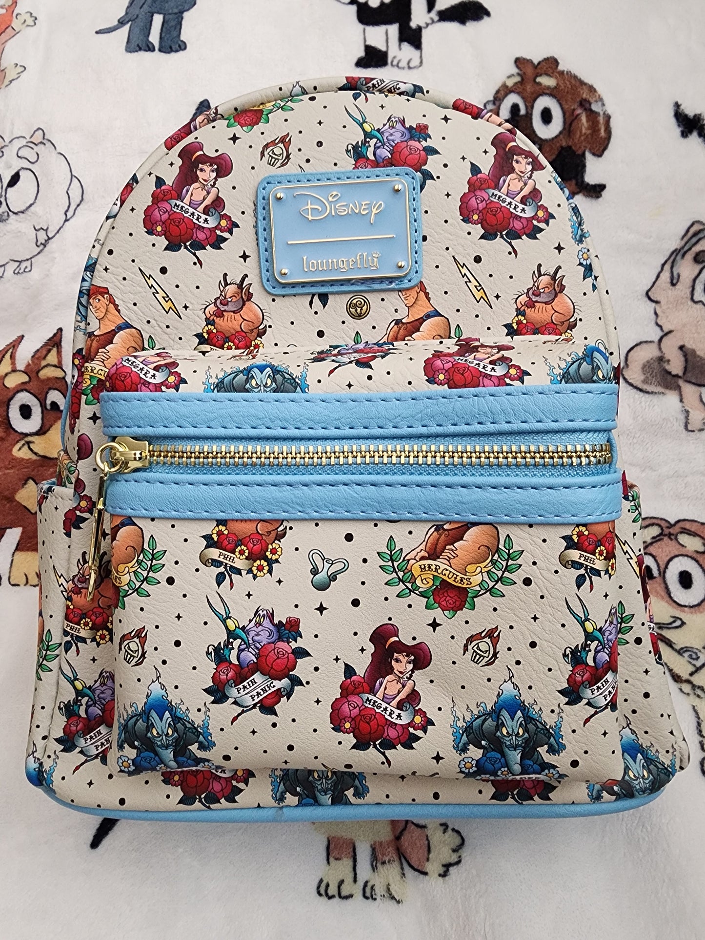Loungefly Disney Hercules Tattoo Backpack