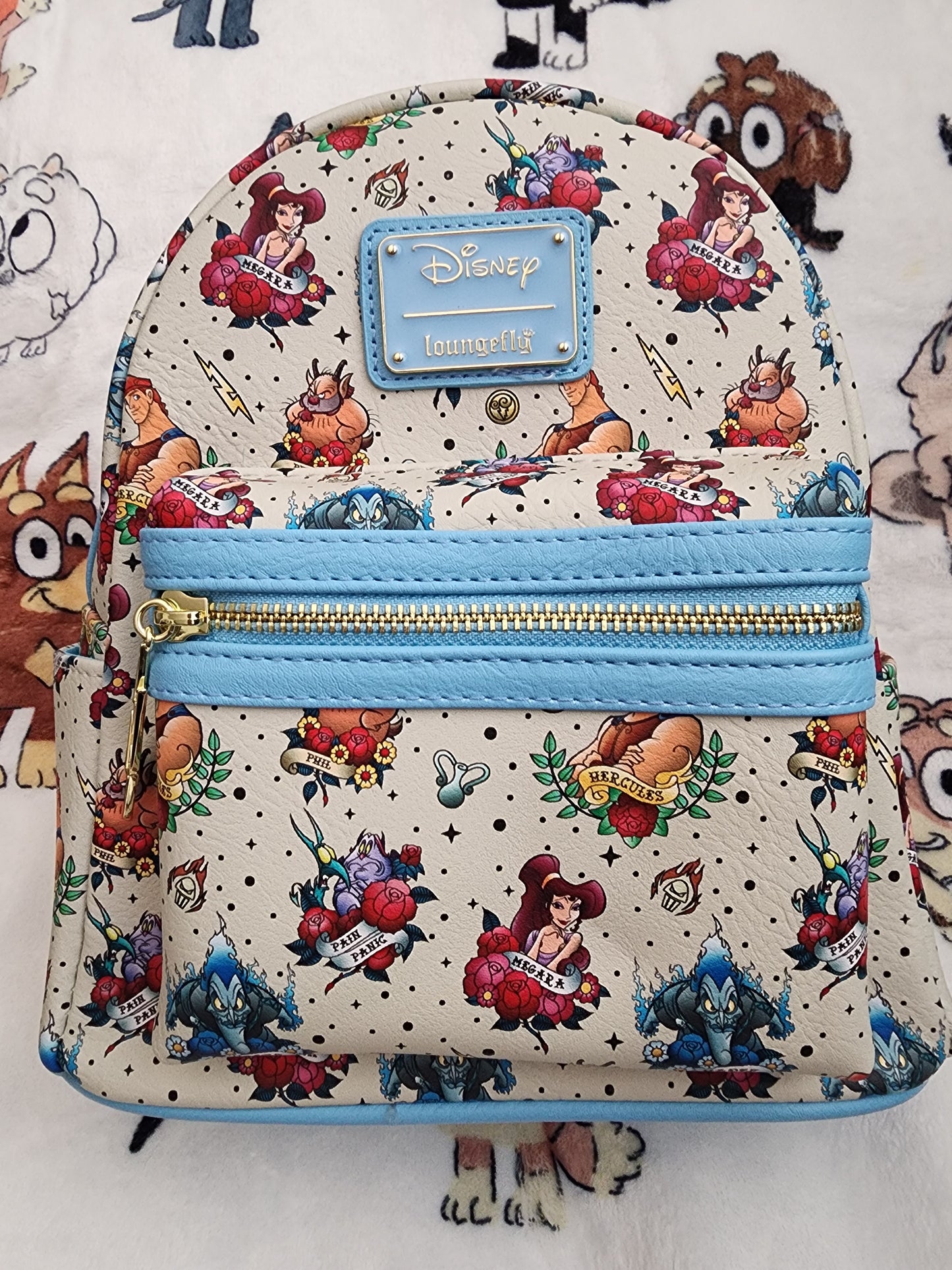 Loungefly Disney Hercules Tattoo Backpack