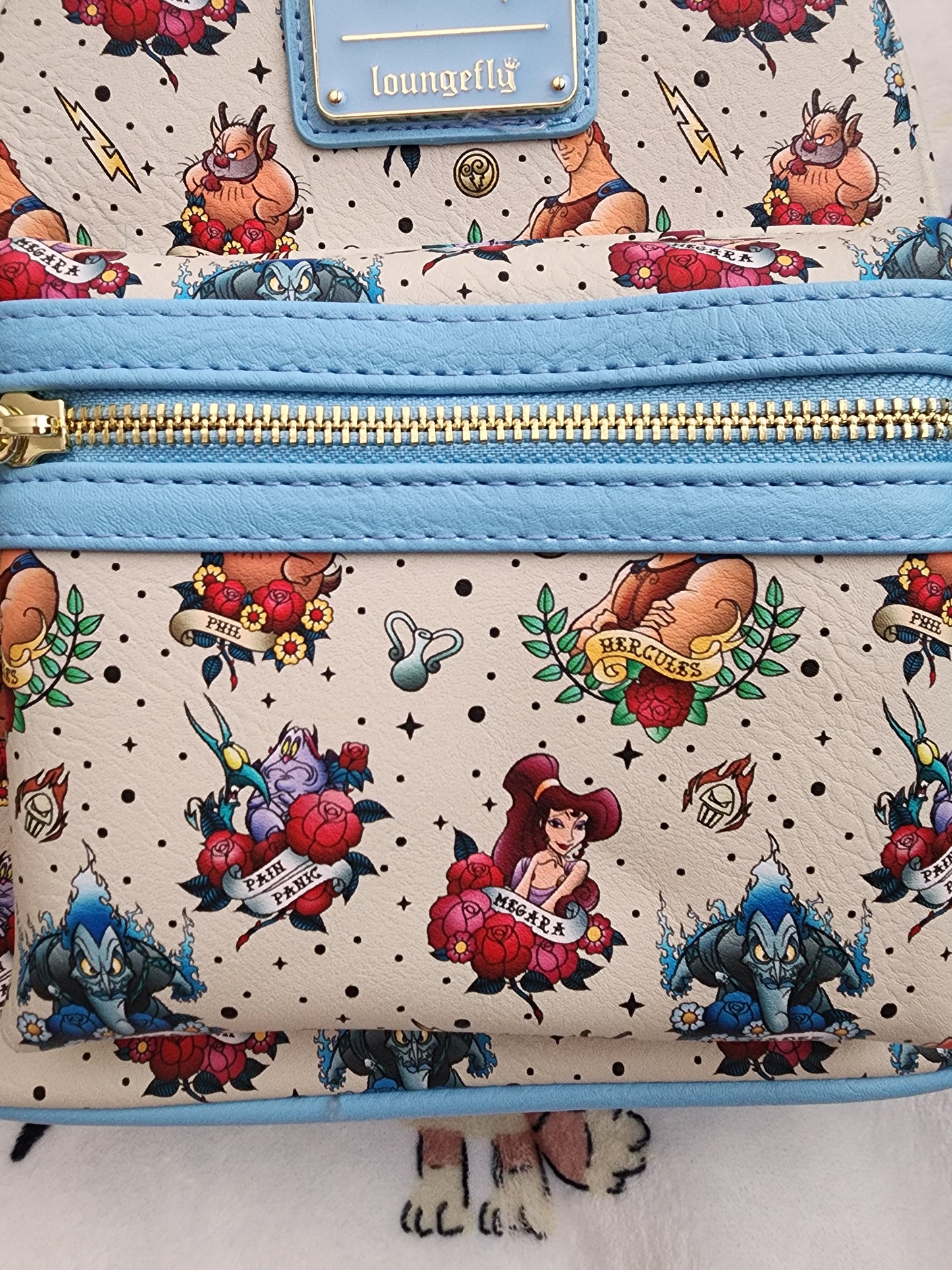 Loungefly Disney Hercules Tattoo Backpack