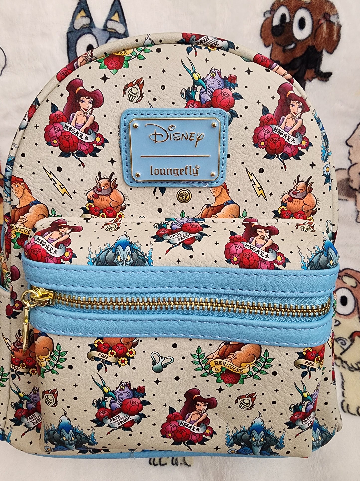Loungefly Disney Hercules Tattoo Backpack