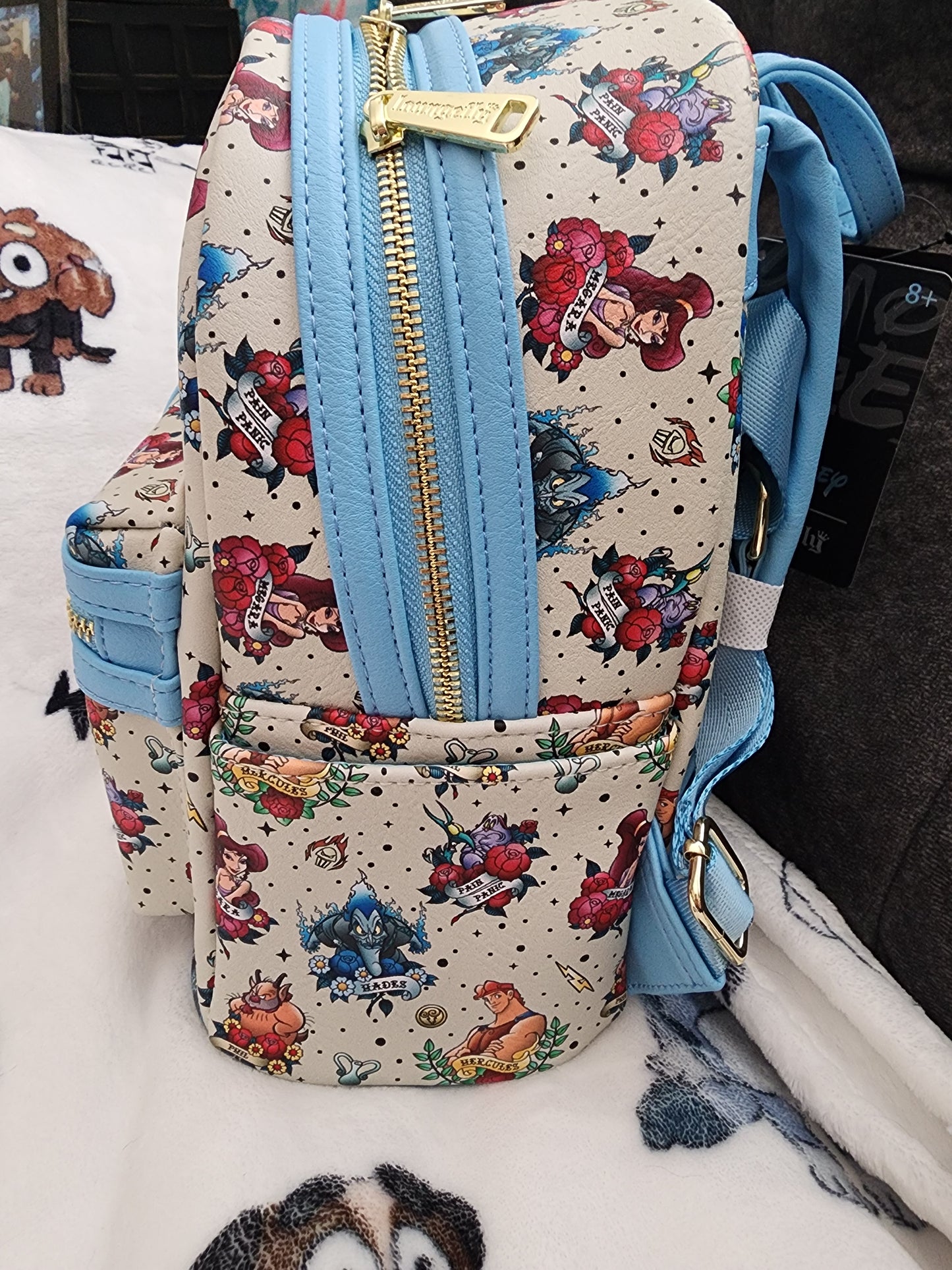 Loungefly Disney Hercules Tattoo Backpack