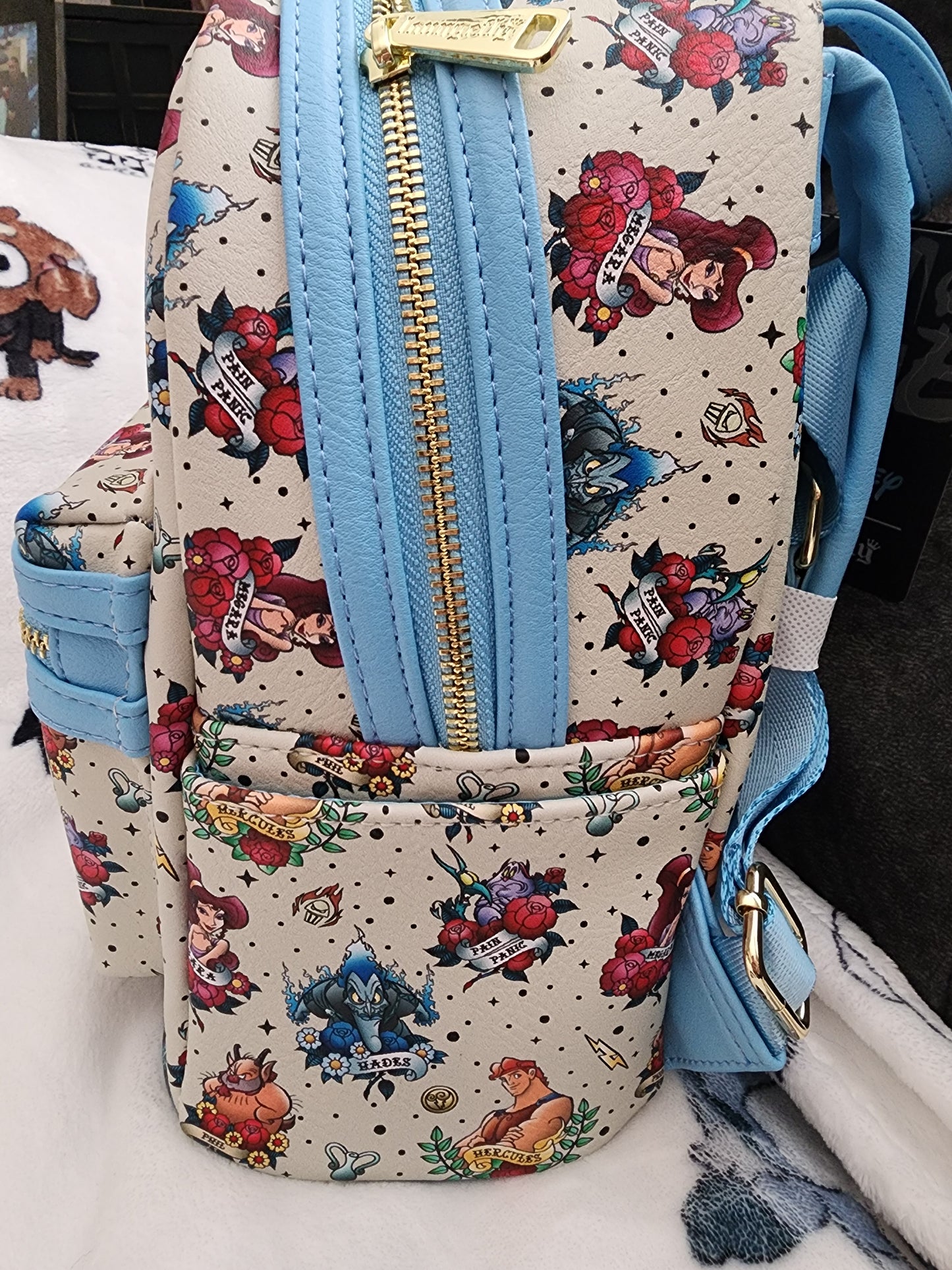 Loungefly Disney Hercules Tattoo Backpack