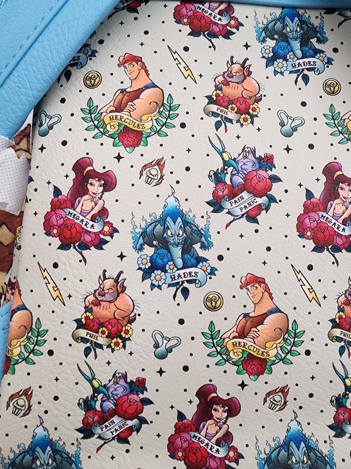 Loungefly Disney Hercules Tattoo Backpack