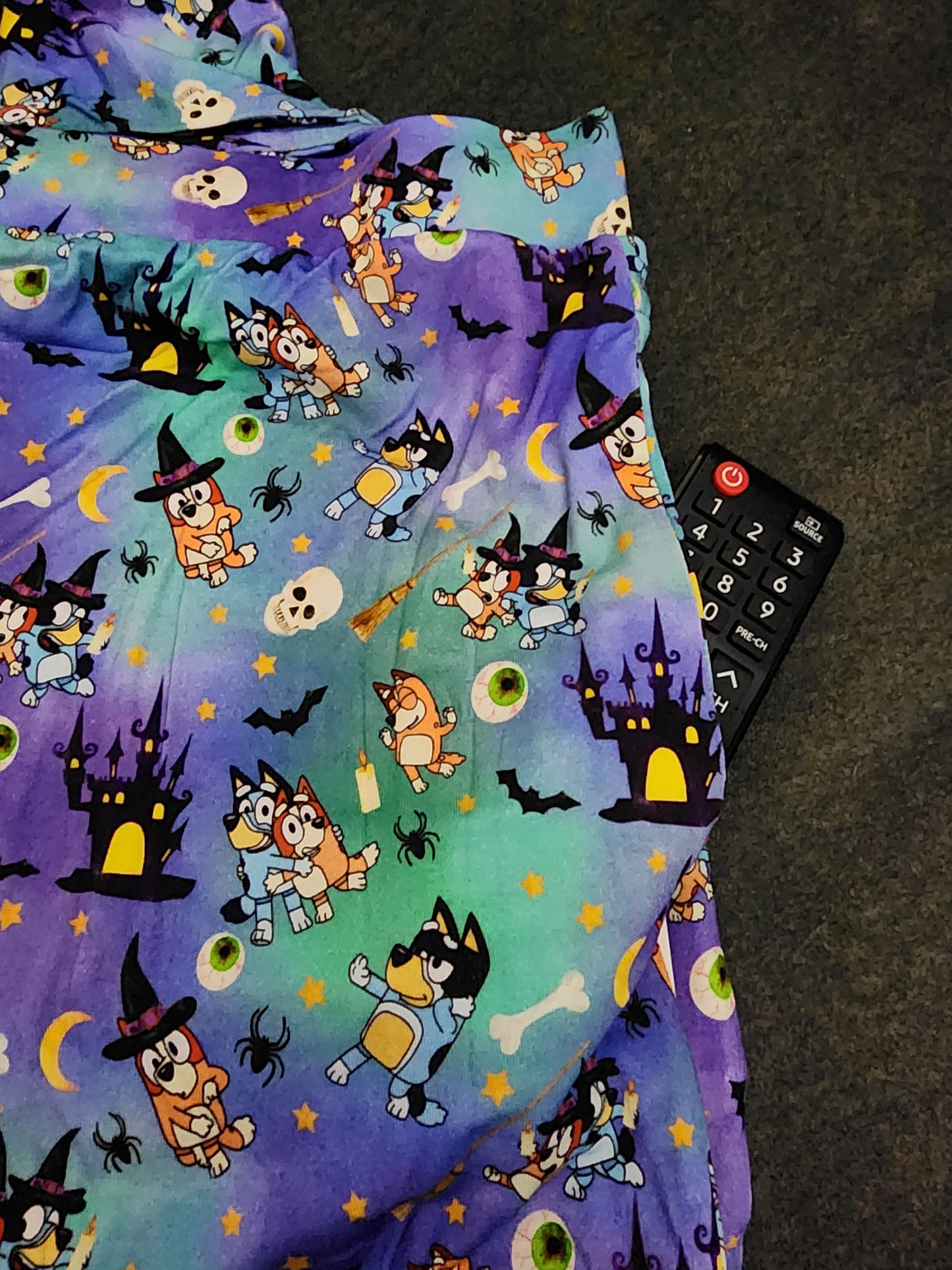 *CP Bluey, Bingo, Mum and Dad Halloween Jogger Leggings