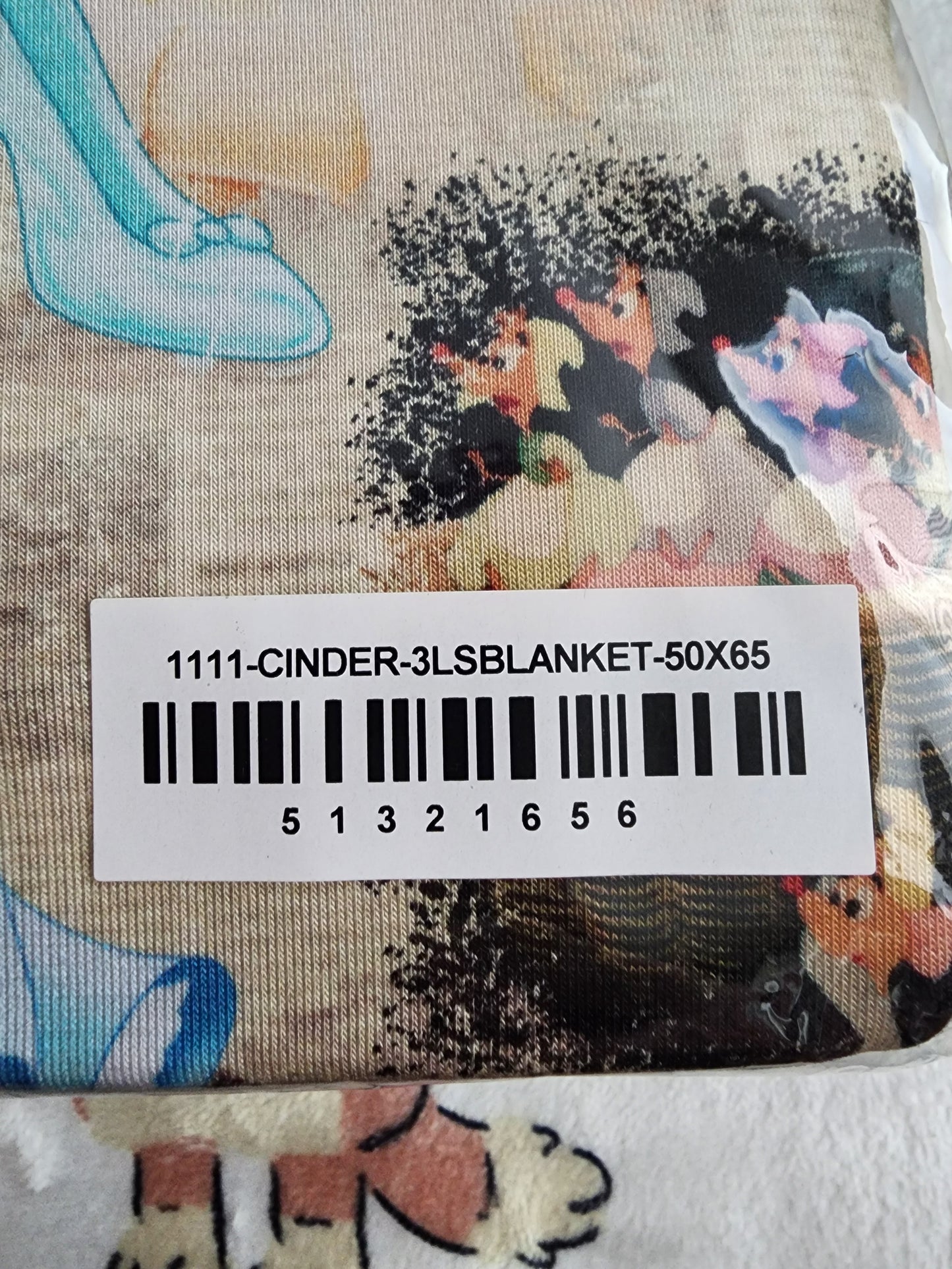 CP Disney Cinderella Baby Blanket