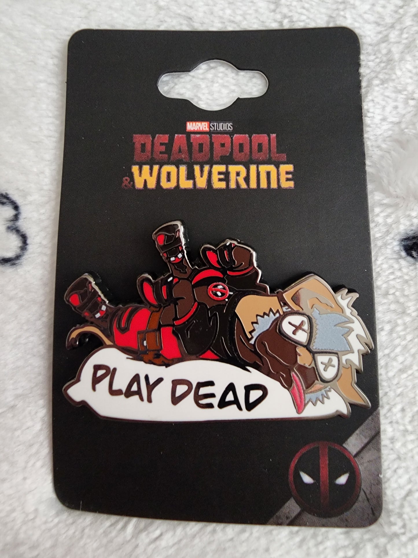 Marvel Deadpool's Dog Pin