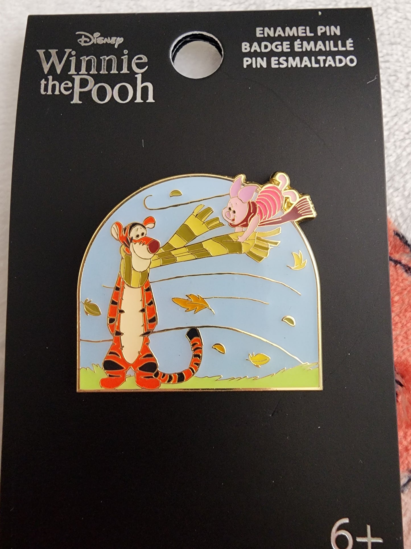 Loungefly Disney Tigger & Piglet on a Windy Day Pin