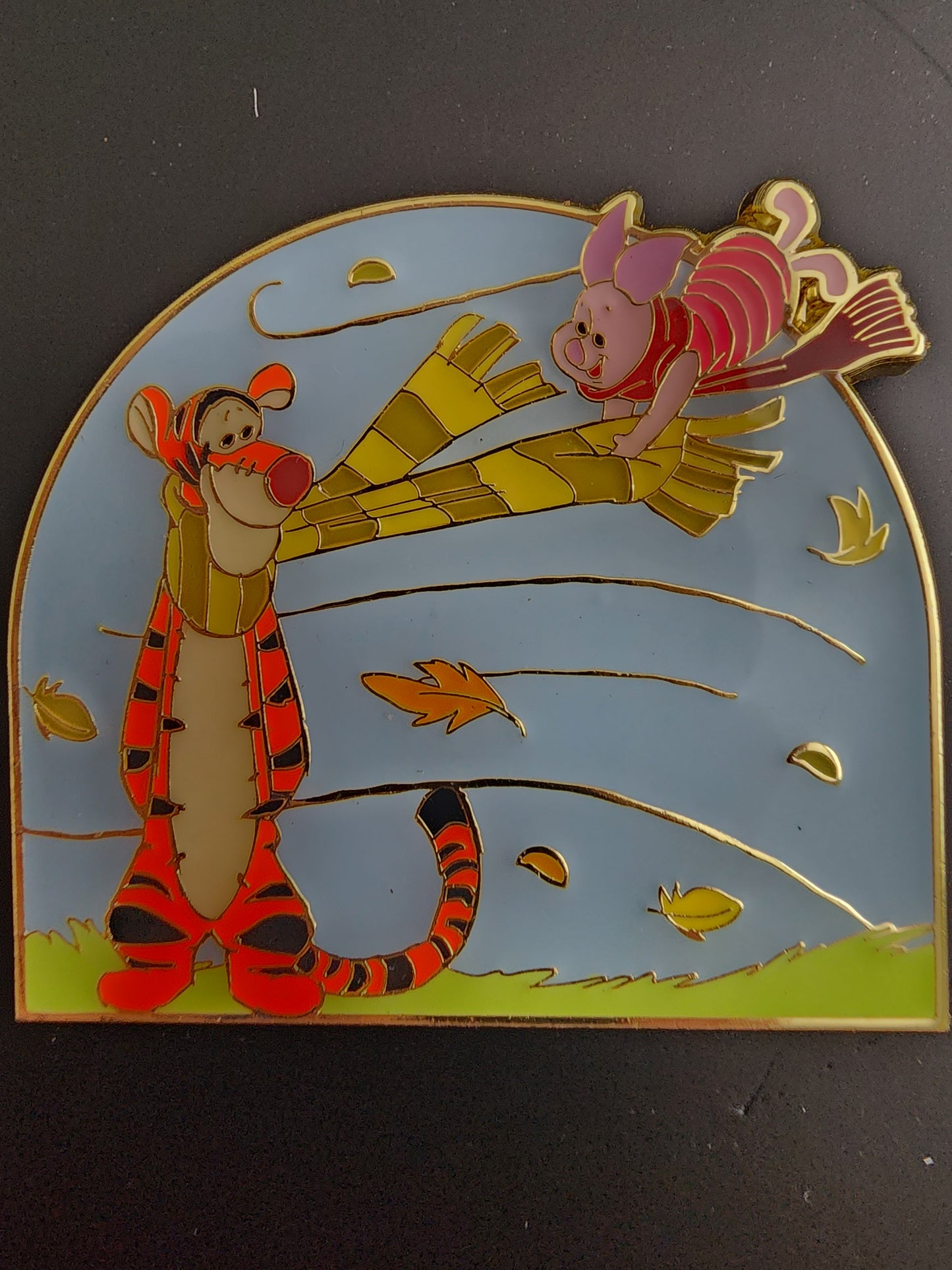 Loungefly Disney Tigger & Piglet on a Windy Day Pin