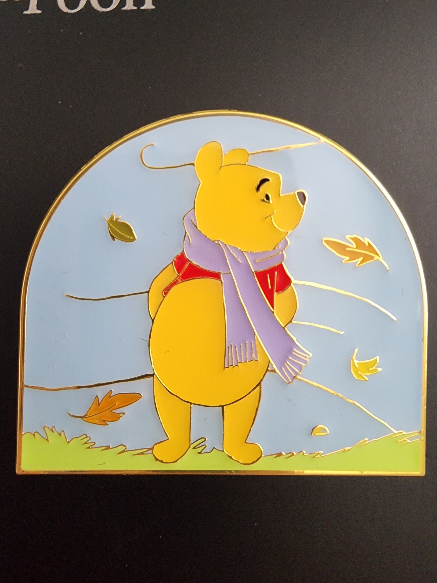 Loungefly Disney Winnie the Pooh on a Windy Day Pin