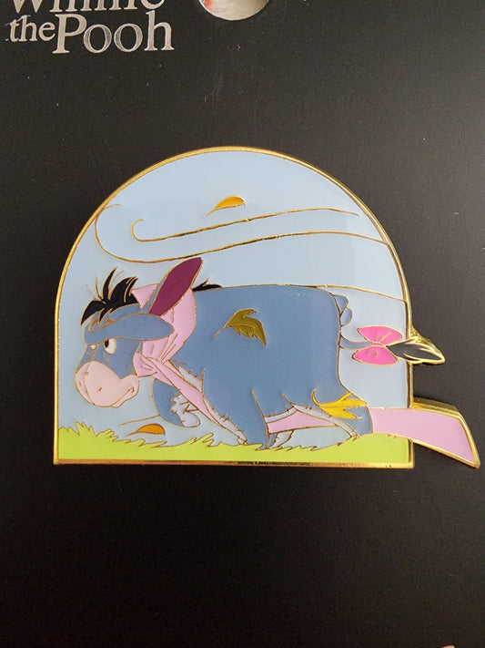 Loungefly Disney Eeyore on a Windy Day Pin