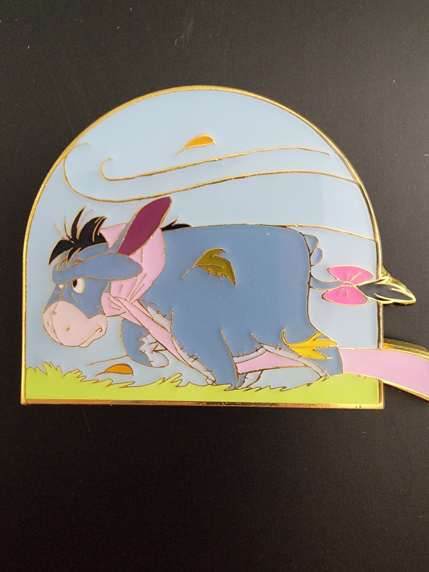 Loungefly Disney Eeyore on a Windy Day Pin