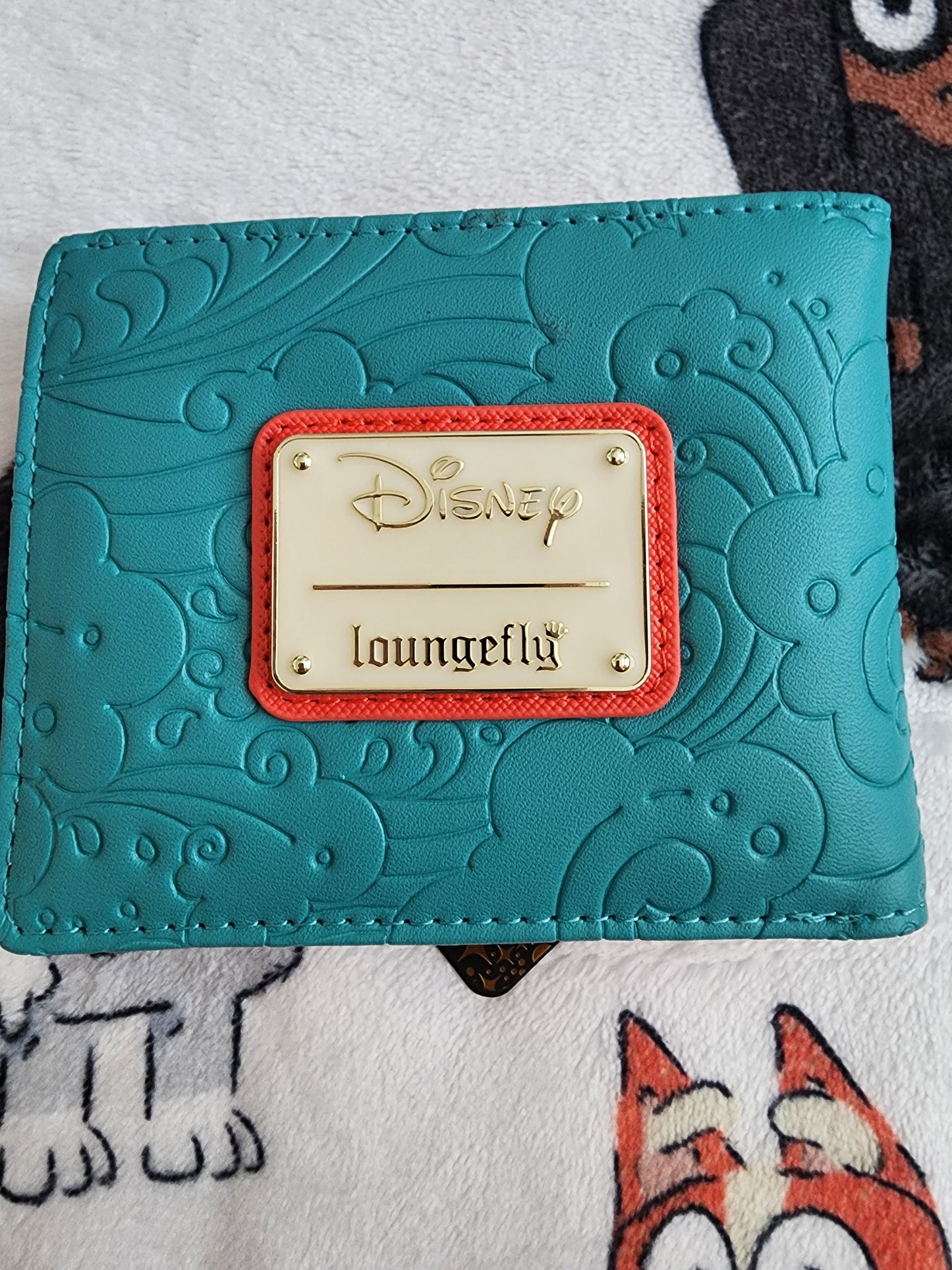 Loungefly Disney Ariel and Moana Wave Wallet