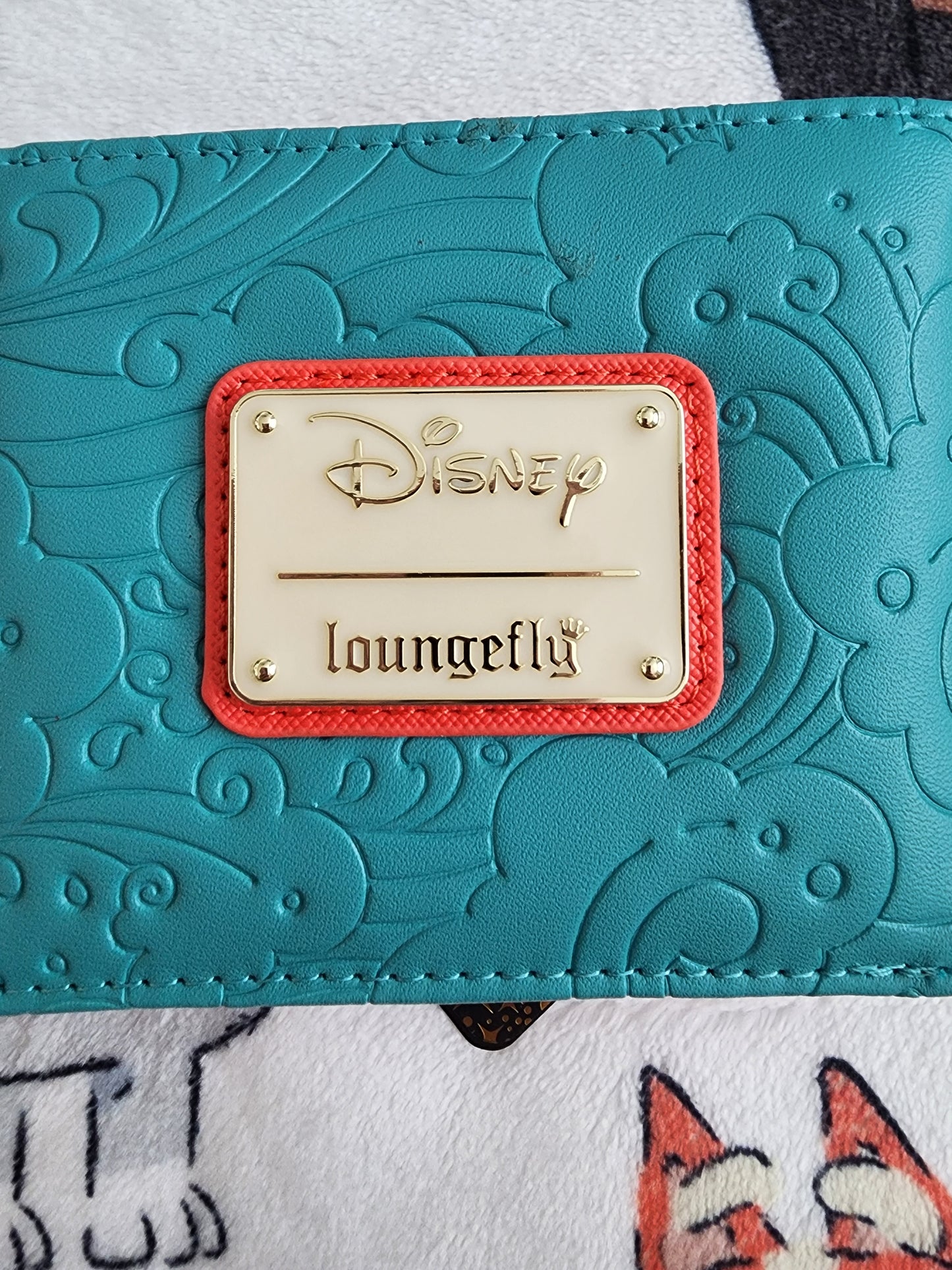 Loungefly Disney Ariel and Moana Wave Wallet