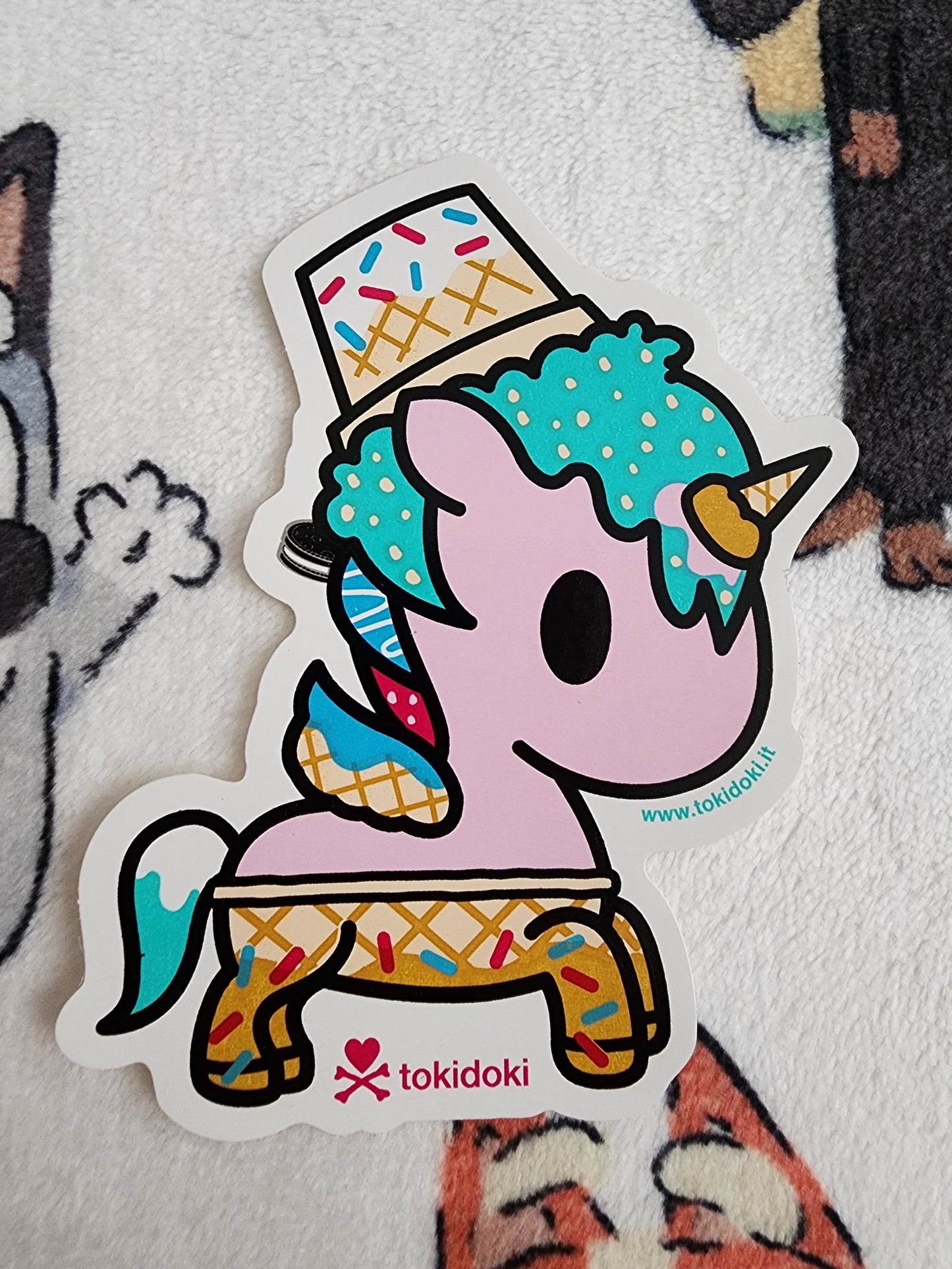 Tokidoki Unicorno Choco Minty Sticker